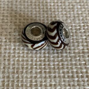 Chamilia Serengeti Murano Glass and Sterling Beads